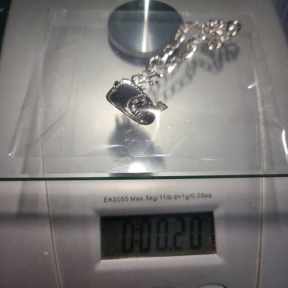 Vintage J.M. Fisher Co. Sterling Silver Fire Fighter Helmet Charm Bracelet 7" - Picture 8 of 8